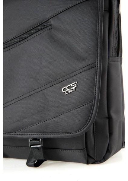 51426 Su Geçirmez Kumaş Unisex Sırt ve El Çantası – Şık ve Dayanıklı Tasarım - Siyah