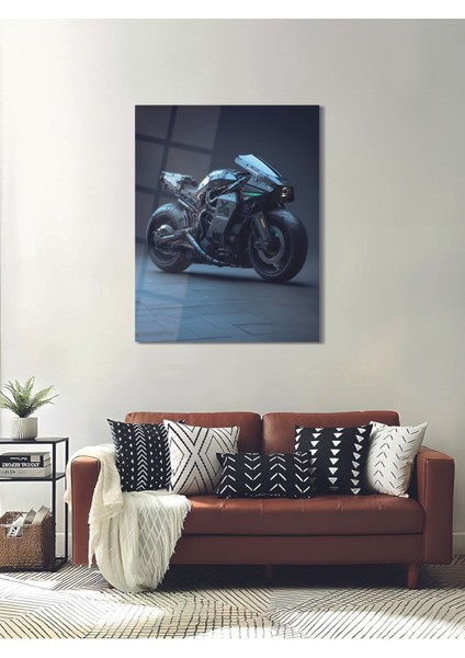 Fütüristik Kawasaki Cam Tablo - MOD083 fırsatları