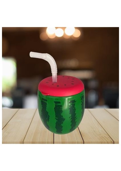 Karpuz Model Kendiliğinden Pipetli 900 ml Suluk, Matara fırsatları