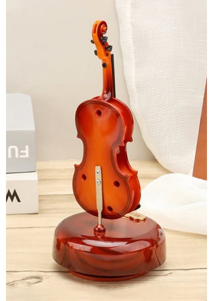 Keman Tasarımlı Müzik Kutusu Hediyelik Müzik Kutusu Music Box fiyatları