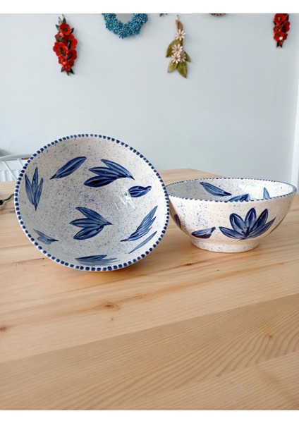 Elyapımı Seramik Kase Ikili Set