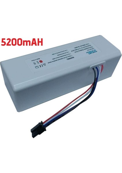 Xiaomi P1904-4S1P-MM Robot Süpürge Için 14.4V 5200MAH Muadil Batarya