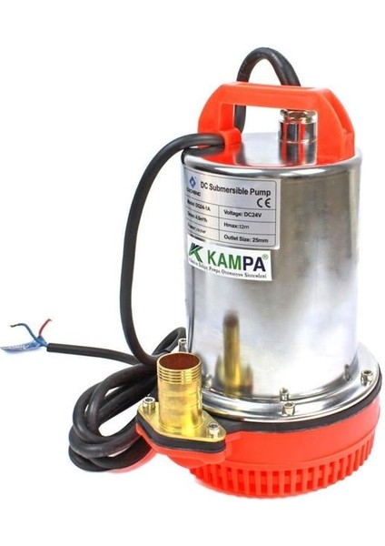 24 Volt Dc Solar Güneş Enerjili Su Pompası 12 Mss 4.5 M³/h