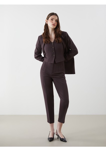 Yeni Sezon Dar Fit Kadin Pantolon - S5MF43Z8
