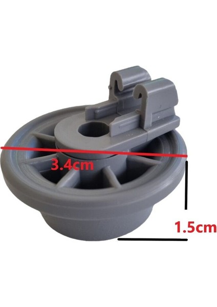 Bosch Siemens 611475 Uyumlu Alt Sepet Tekeri IQ100 IQ300 IQ500 IQ700 Bulaşık Makinesi fiyatları