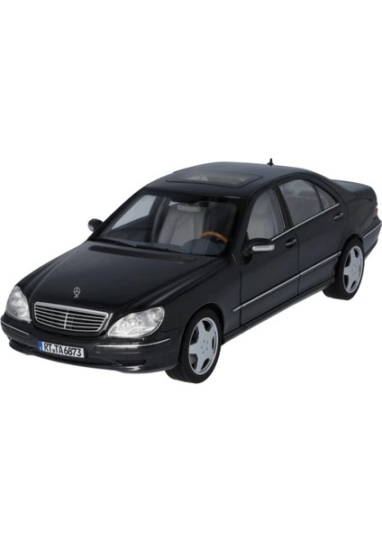 Mercedes-Benz S-Class S55 Amg W220 1999 1:18 Diecast Model Araç