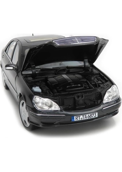 Mercedes-Benz S-Class S55 Amg W220 1999 1:18 Diecast Model Araç