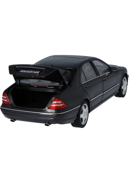Mercedes-Benz S-Class S55 Amg W220 1999 1:18 Diecast Model Araç