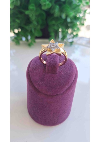 Yüzük Zirkon Taşlı Yildiz Detaylı fiyatları