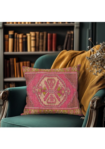 Renkli Bohem Patchwork Kırlent Kılıfı Kare fiyatları