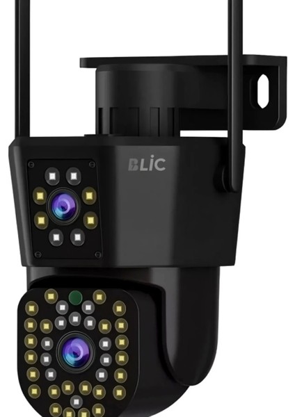 Ip Kamera 2+2 Mp 4mp 1080P Ultra Hd Hareketli Sensör Dış Ortam Ip Kamera Speed Dome Akıllı Ip Çift Kamera