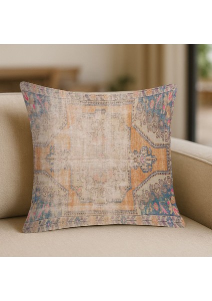 Kilim Desenli Baskı Kırlent Kılıfı modelleri