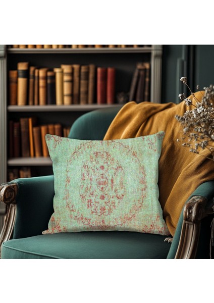 Geleneksel Desenli Kırlent – Kilim Motifli