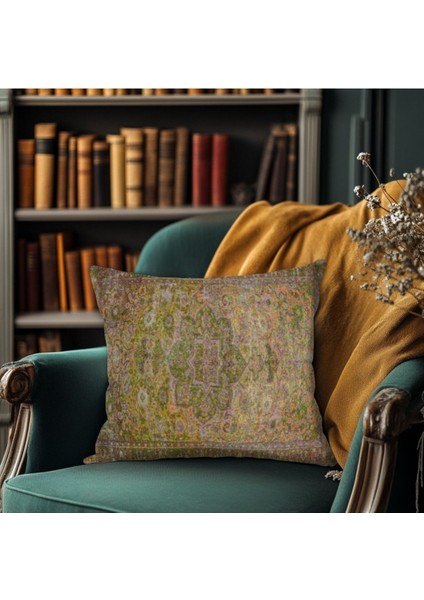 Geleneksel Desenli Kırlent – Kilim Motifli
