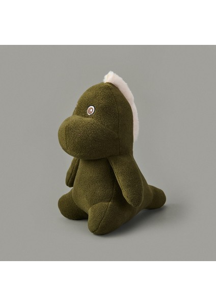Soft Dinozor Figürlü Yastık - Yeşil - 20X25 cm