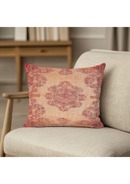 Kilim Desenli Çift Taraflı Kırlent Kılıfı
