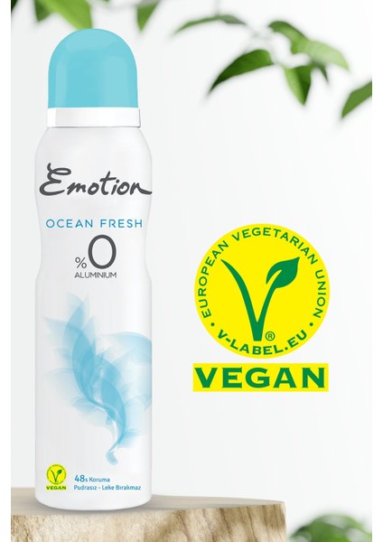 Ocean Fresh Kadın Deodorant 3X150ML indirimleri