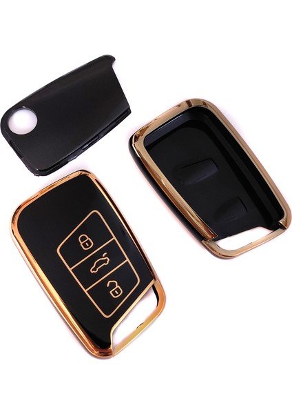 Passat B8 Anahtar Kumanda Kılıf Kap - Passat B8 Kaliteli Kumanda Kap Kılıf