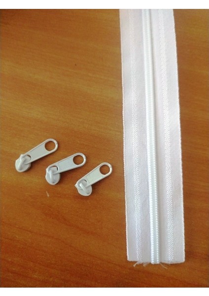 5li Fermuar + Kursör Seti, 1 Metre 5 Adet fırsatları
