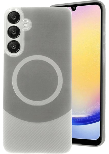 Samsung A16 5g Kılıf Maya Karbon Kapak - Gri Bstmy