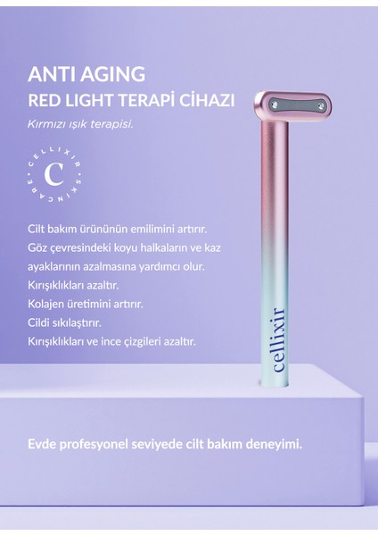 Anti Aging Kırmızı Işık Terapi Cihazı