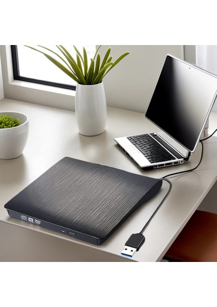 Harici DVD Rw External USB 3.0 Slim Harici Tak Çalıştır CD DVD Sürücü Okuyucu Optik Okuyucu modelleri
