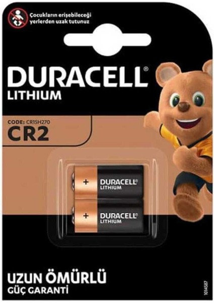 Cr2 Lityum Pil 2li Blister