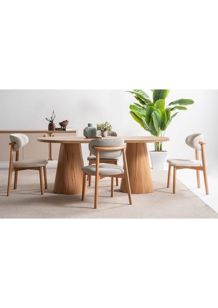 Nivara Bohem Ahşap Yemek Masası 90X170 modelleri