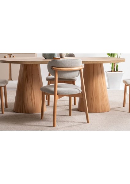 Nivara Bohem Ahşap Yemek Masası 90X170 fırsatları