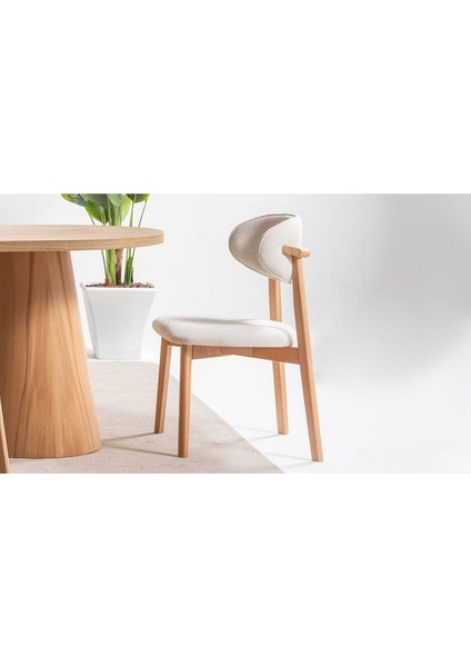 Nivara Bohem Ahşap Yemek Masası 90X170