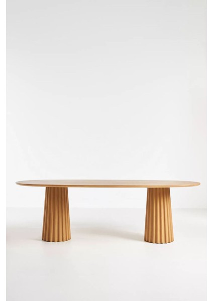 Luzara Bohem Ahşap Yemek Masası 90X180 indirimleri