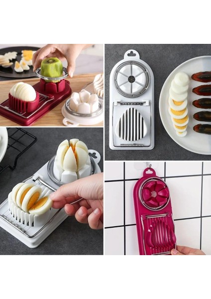 ® Çok Fonksiyonlu Eşit Yumurta, Meyve Dilimleyici Kesici Aparat