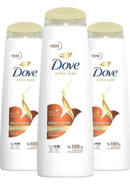 Ultra Care Saç Bakım Şampuanı Besleyici Bakım Kuru Saçlar Için 400 ml X3 Adet fiyatları
