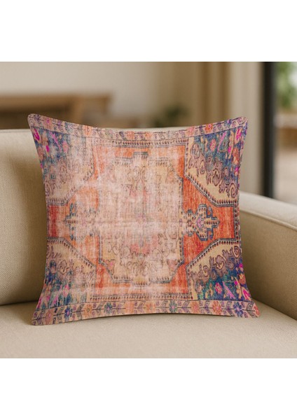 Kilim Desenli Yastık Baskı Kırlent Kılıfı fiyatları