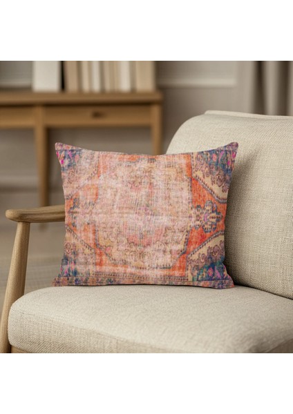 Kilim Desenli Yastık Baskı Kırlent Kılıfı modelleri