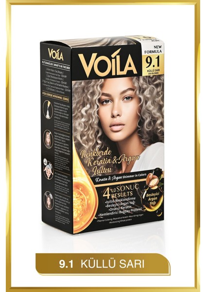 9.1 Küllü Sarı-Ash Blonde