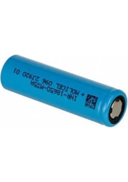 18650 3.7V 3500MAH M35A Li-Ion Şarjlı Pil 10A Discharge 1 Adet