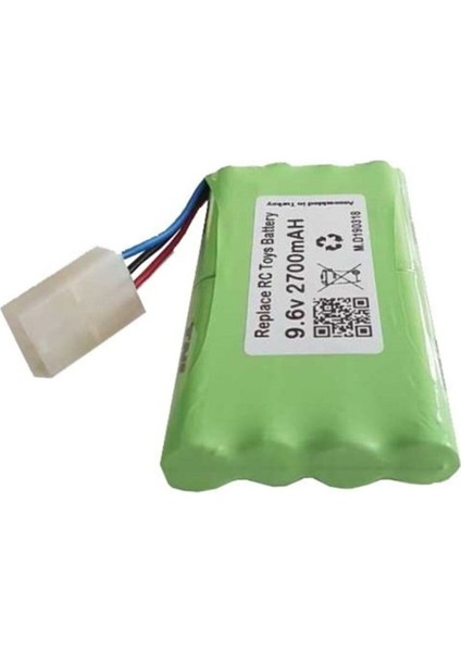 9.6V 2700MAH Oyuncak Araba Bataryası Üçlü Tamiya Soket