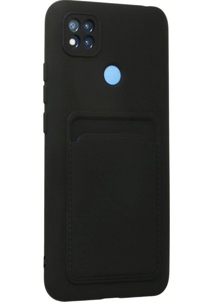 Xiaomi Redmi 9c Kılıf Kelvin Kartvizitli Silikon - Siyah Bstmy