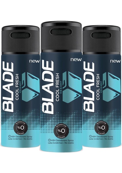 Cool Fresh Erkek Deodorant 3X150ML