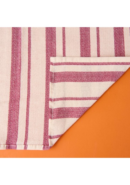 Soft Alno Masa Örtüsü - Ekru / Mürdüm - 140X200 cm fırsatları