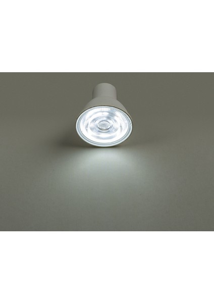 7W GU10 Mercekli LED Çanak Ampul Amber