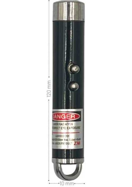 Fener Lazer Gece Işığı Anahtar Zinciri Pilli Siyah (PD-4872) modelleri