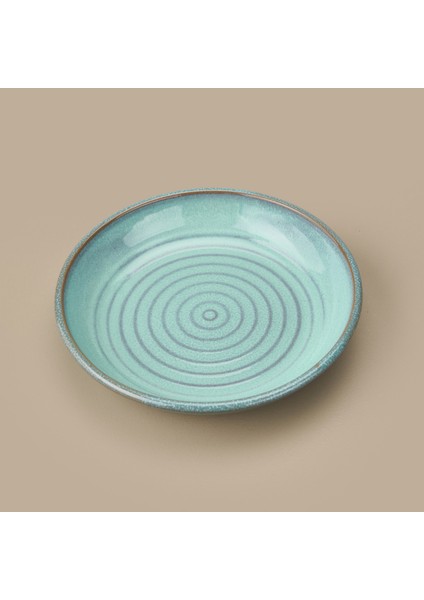 Zest Çukur Tabak - Yeşil - 21 cm