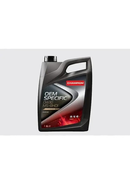 Motor Yagı Dızel Dpf Partıkul Start-Stop Oem Specıfıc 0W30 Ms-Bhdı C2 5lt