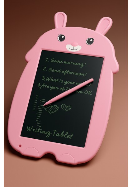 9 Inç Pembe Grafik Tablet Öğrencilerin Taslakları Için Hafif Abs Pembe Tavşan Çocuk Okul Iş Aile fiyatları