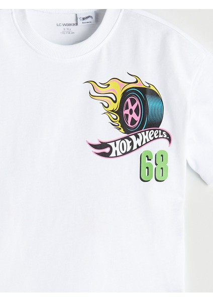 Yeni Sezon Hot Wheels Baskili Erkek Cocuk Tisort - S5FY60Z1 fırsatları