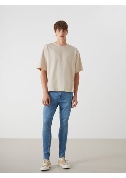 Yeni Sezon 770 Super Skinny Erkek Jean Pantolon - S5JP59Z8