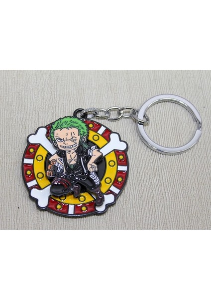 Metal Dönen One Piece Anahtarlık ALK3089