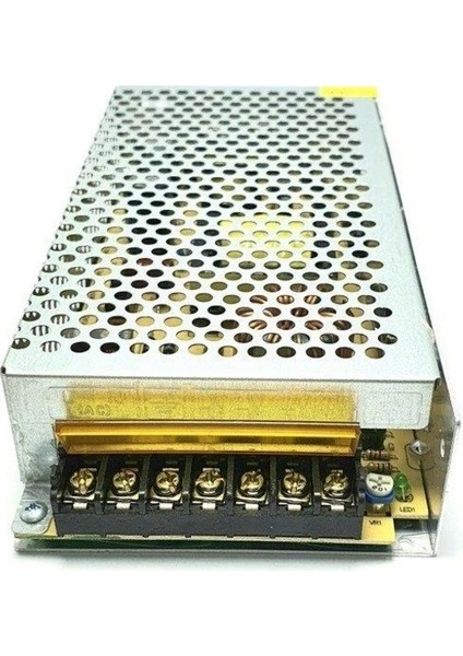 ZR-150-15 12V 15A Adaptör 12 Volt 15 Amper Metal Kasa Adaptör Switch Mode Güvenlik LED Kamera Adaptör fiyatları